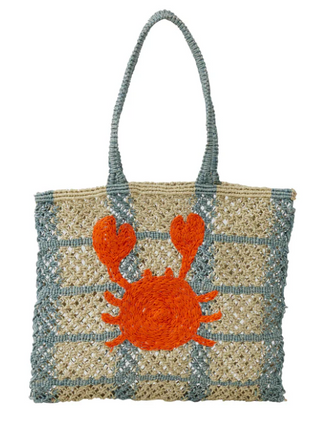 Crab Jute Tote