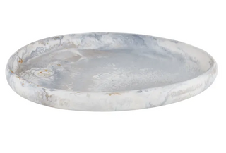 Smoke Resin Pebble Tray