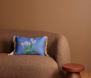 Bonnie and Neil | Cottage Garden Blue Cushion