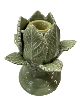 Ceramic Cabbage Candle Holder