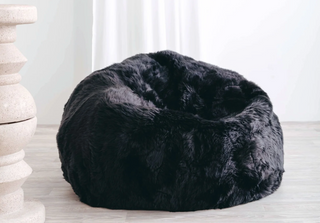 Sheepskin Wool Bean Bag Chair