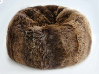 Sheepskin Wool Bean Bag Chair