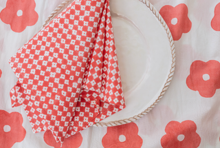 Poppy Flower - Napkin Set 4
