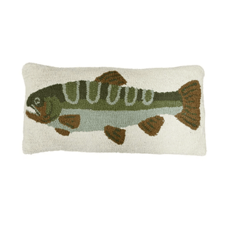 Big Catch Cott Cushion - Green