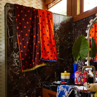 Paige Bath Towel Juniper or Orangerie