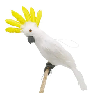 Large Feather Cockatoo Decoration