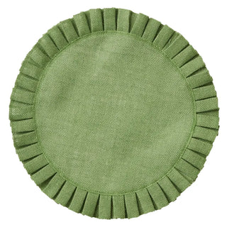 Green Pleat Placemat