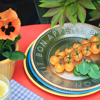 Bon Appetit Stainless Steel Plates
