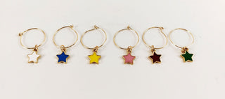 Stars Wine Charms - 6 pack