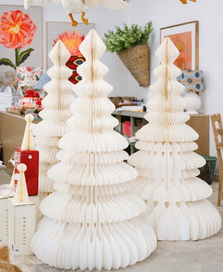 Paper Christmas Tree - White